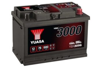 YUASA 12V 76Ah 680A YBX3000