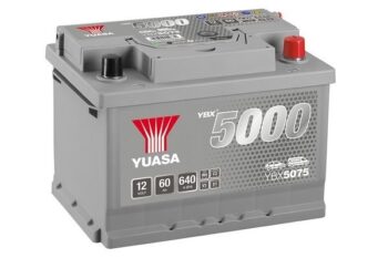 YUASA 12V 60Ah 640A YBX5000