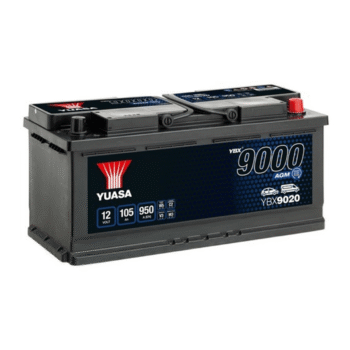 YUASA 12V 105Ah 950A YBX9000 AGM