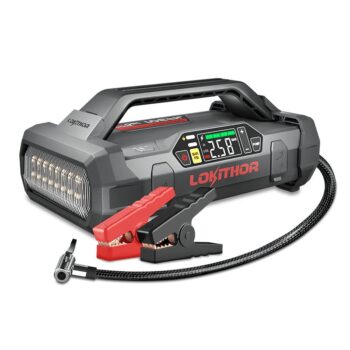 LOKITHOR JA302 Jump Starter with Air Compressor 2500A