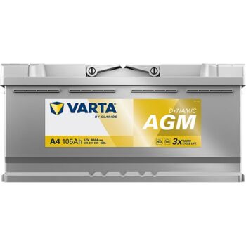 VARTA DYNAMIC AGM 105AH 950A R+