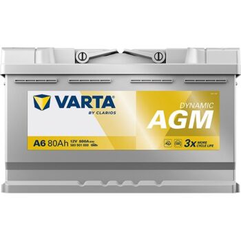 VARTA DYNAMIC AGM 80AH 800A R+